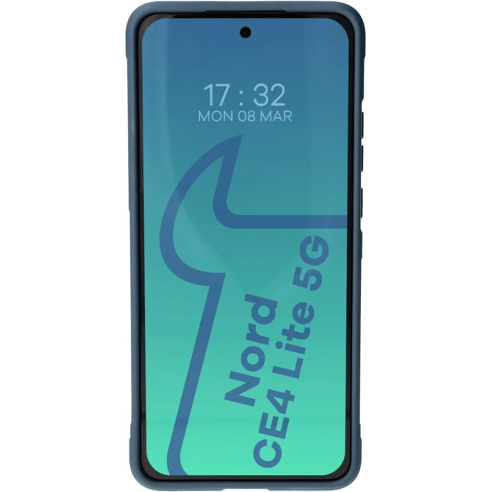 Pancerne etui Bizon Case Tur do OnePlus Nord CE4 Lite 5G granatowe