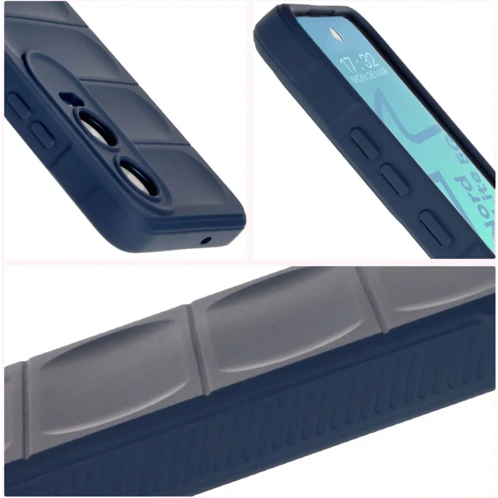 Pancerne etui Bizon Case Tur do OnePlus Nord CE4 Lite 5G granatowe
