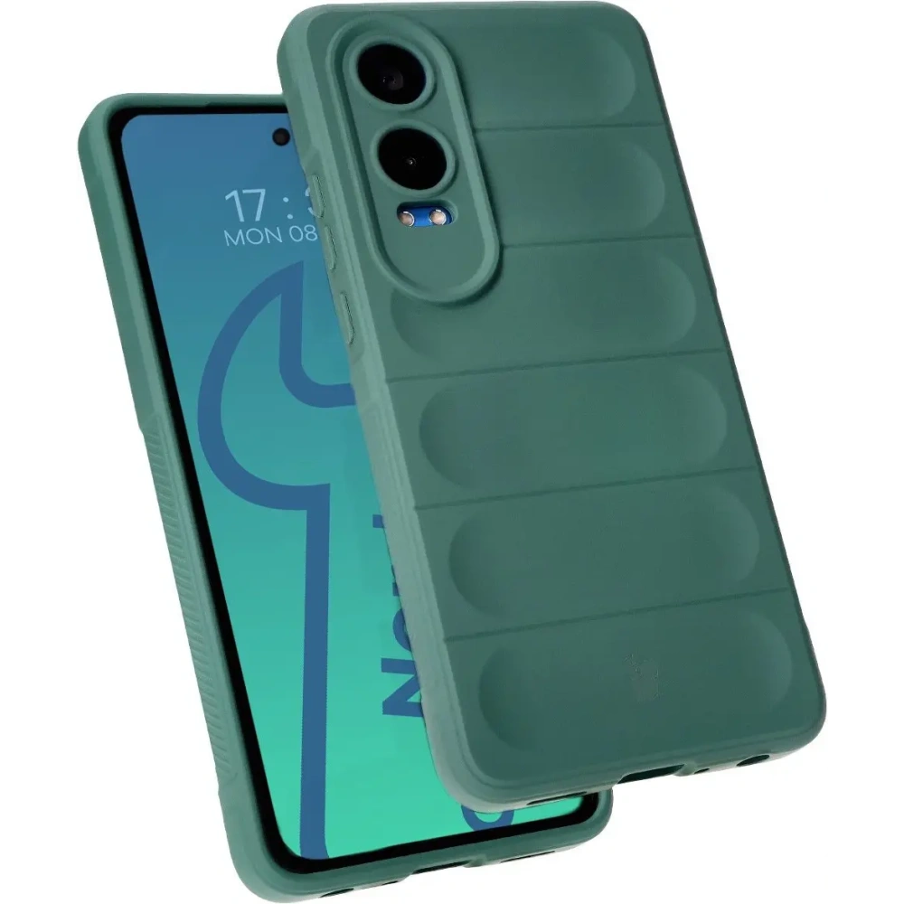 Pancerne etui Bizon Case Tur do OnePlus Nord CE4 Lite 5G ciemnozielone