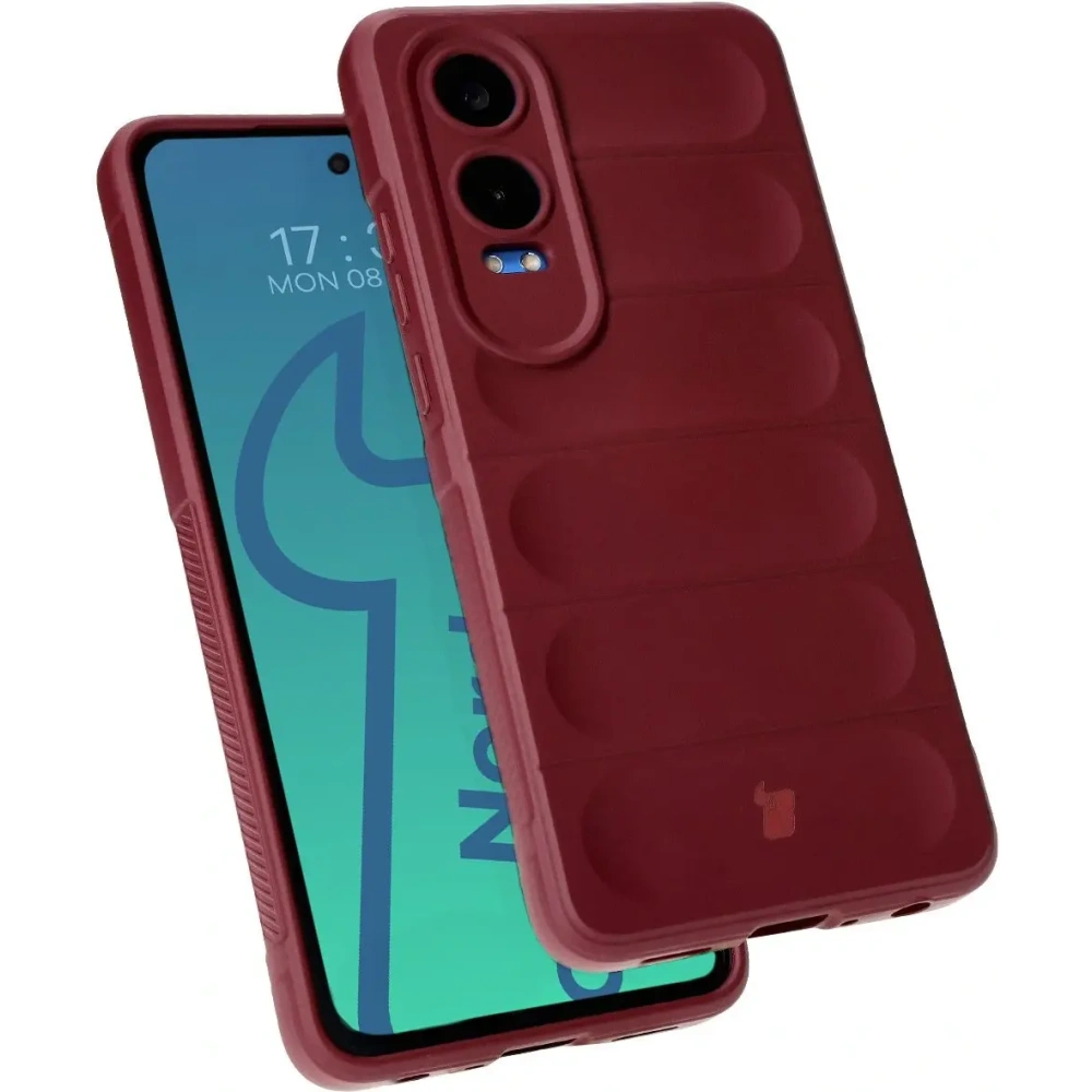 Pancerne etui Bizon Case Tur do OnePlus Nord CE4 Lite 5G ciemnofioletowe