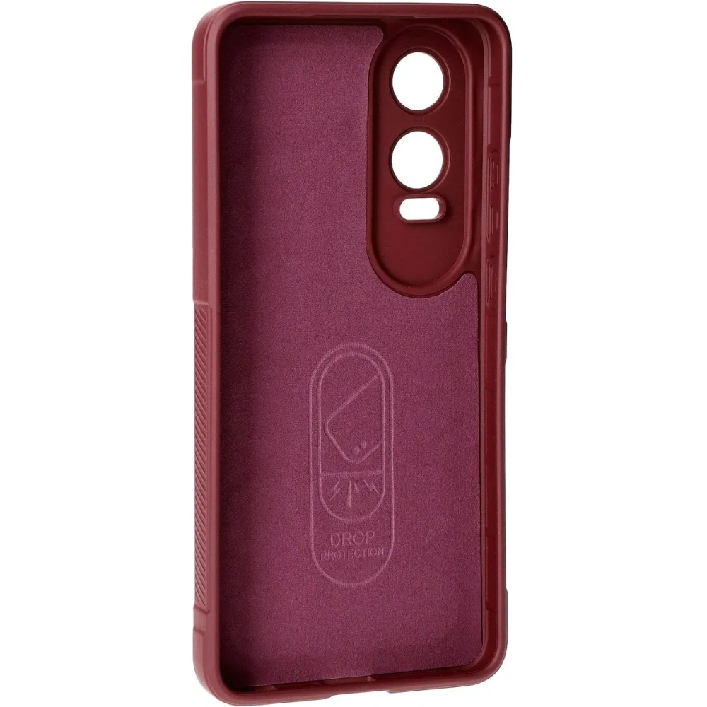 Pancerne etui Bizon Case Tur do OnePlus Nord CE4 Lite 5G ciemnofioletowe