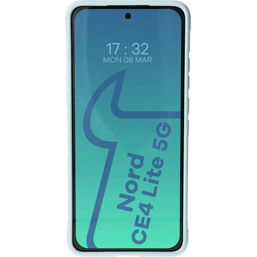 Pancerne etui Bizon Case Tur do OnePlus Nord CE4 Lite 5G jasnoniebieskie