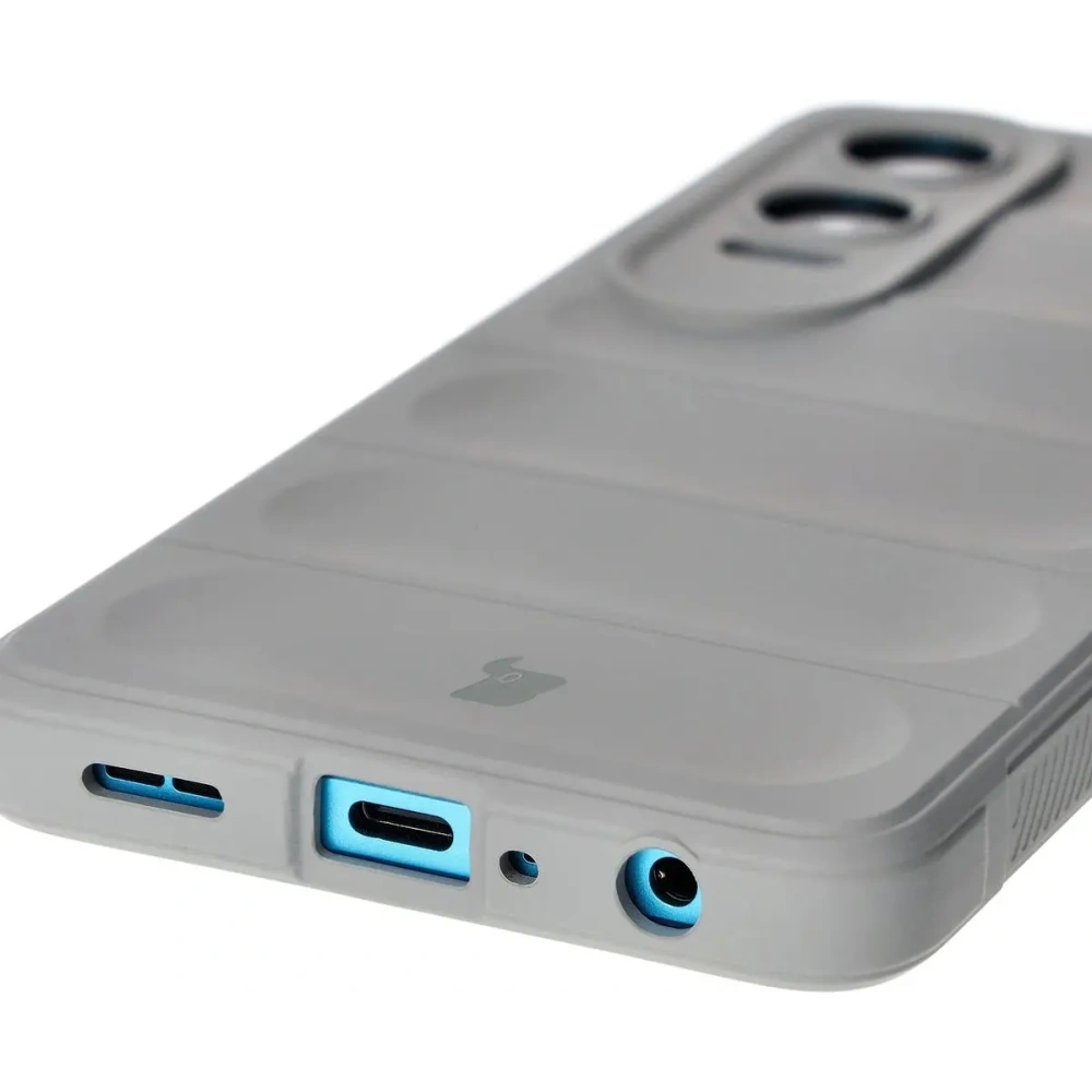 Pancerne etui Bizon Case Tur do OnePlus Nord CE4 Lite 5G jasnoszare