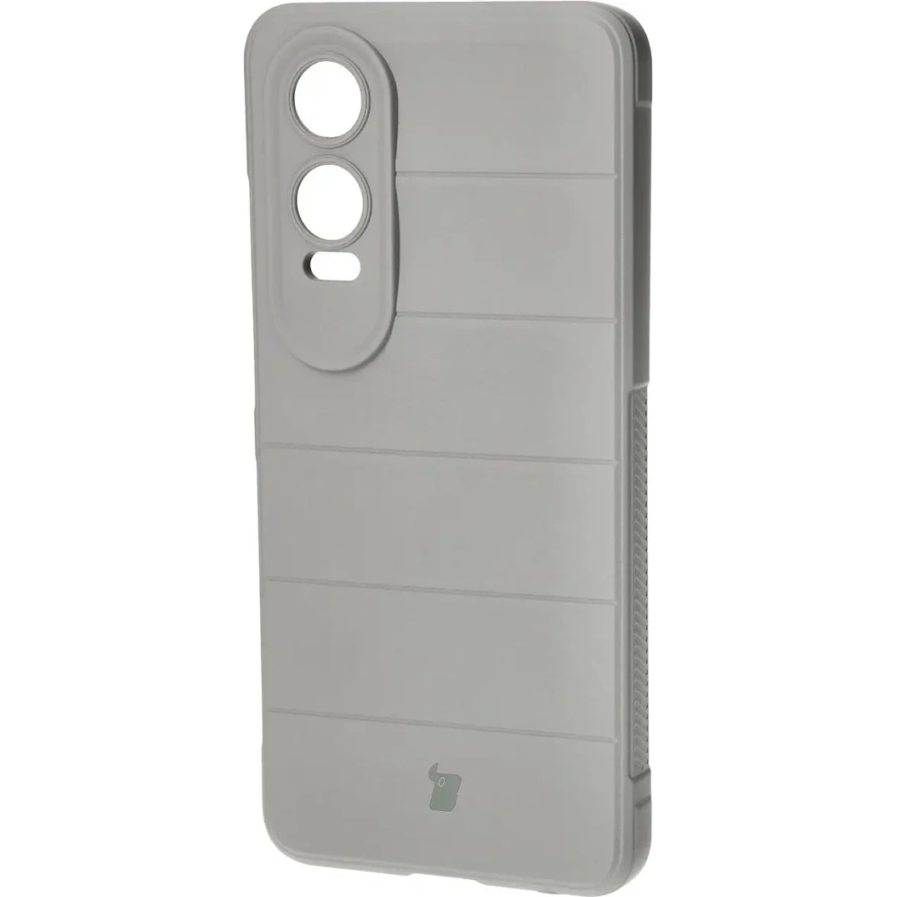 Pancerne etui Bizon Case Tur do OnePlus Nord CE4 Lite 5G jasnoszare