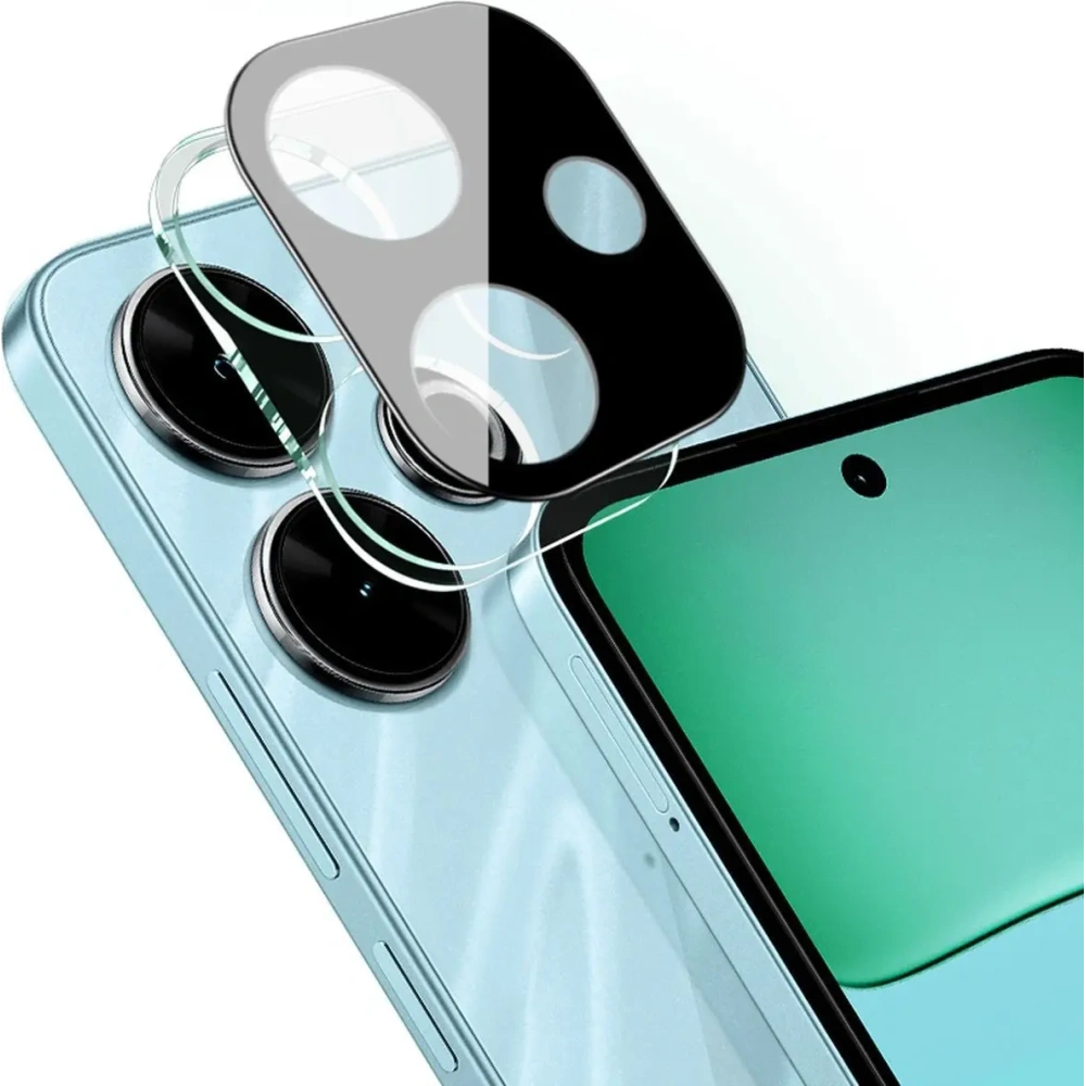 Szkło na aparat Bizon Glass Lens do Xiaomi Redmi 13 4G [2 PACK]