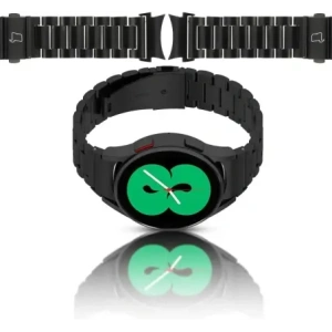 Kup Bizon Strap Watch Aura Samsung Galaxy Watch FE/7/6/6 Classic/5/5 Pro/4/4 Classic fekete - BIZ5793 - {ean13} - Sklep Home Screen