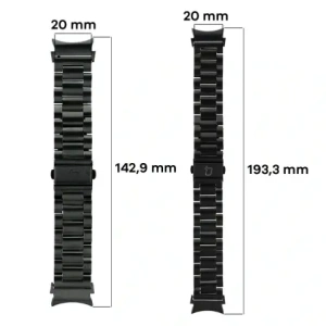 Kup Bizon Strap Watch Aura Samsung Galaxy Watch FE/7/6/6 Classic/5/5 Pro/4/4 Classic fekete - BIZ5793 - {ean13} - Sklep Home Screen