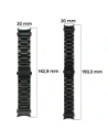 Kup Pásek z nerezové oceli Bizon Strap Watch Aura do Samsung Galaxy Watch FE/7/6/6 Classic/5/5 Pro/4/4 Classic černý - BIZ5793 - {ean13} - Sklep Home Screen