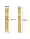 Buy Bizon Strap Watch Aura Samsung Galaxy Watch FE/7/6/6 Classic/5/5 Pro/4/4 Classic gold - BIZ5795 - {ean13} - Home Screen Store Europe