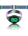 Kup Bizon Strap Watch Aura Samsung Galaxy Watch FE/7/6/6 Classic/5/5 Pro/4/4 Classic Regenbogen - BIZ6014 - {ean13} - Sklep Home Screen