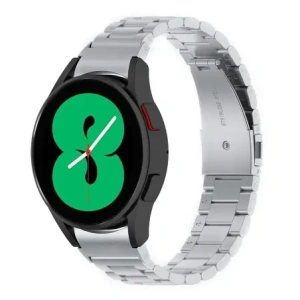 Kup Bizon Strap Watch Aura Samsung Galaxy Watch FE/7/6/6 Classic/5/5 Pro/4/4 Classic ezüst - BIZ6016 - {ean13} - Sklep Home Screen