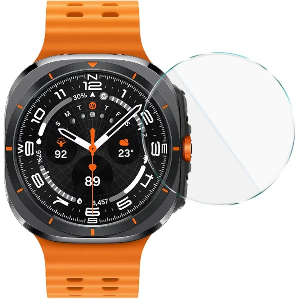 Szkło hartowane na ekran Bizon Glass Watch Clear do Samsung Galaxy Watch Ultra 47 mm