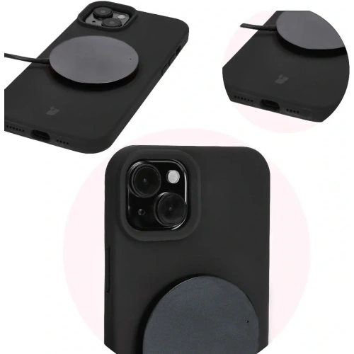 Kup Bizon Soft Case Apple iPhone 15 Plus fekete - BIZ5806 - {ean13} - Sklep Home Screen