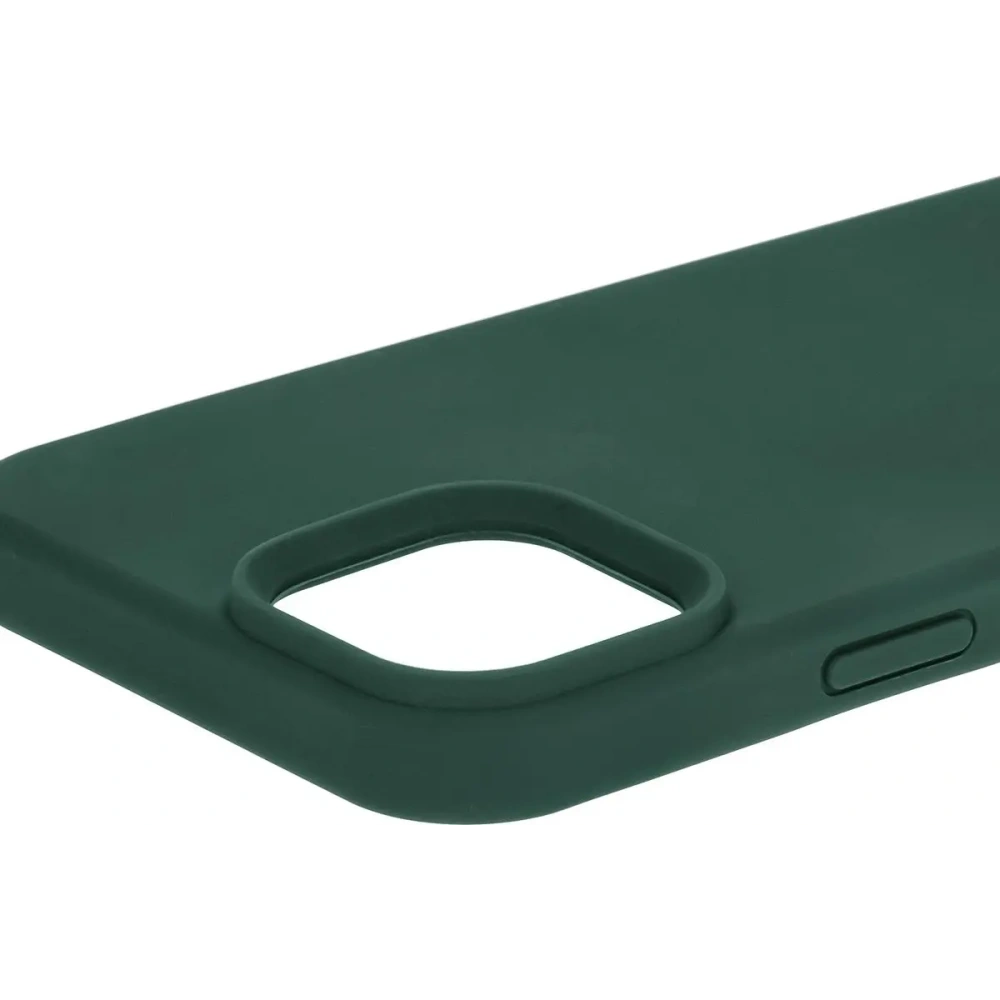 Silikonowe etui Bizon Soft Case do Apple iPhone 15 Plus ciemnozielone