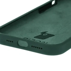 Kup Bizon Soft Case Apple iPhone 15 Plus sötétzöld - BIZ6021 - {ean13} - Sklep Home Screen