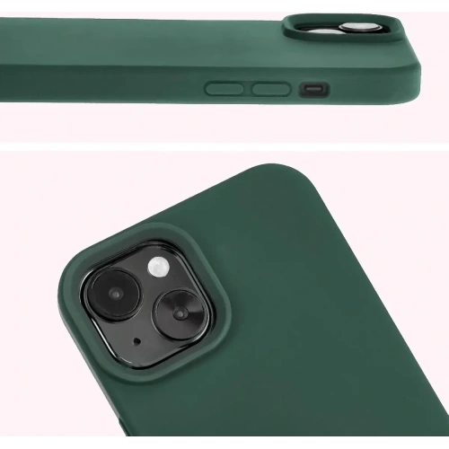 Kup Bizon Soft Case Apple iPhone 15 Plus dunkelgrün - BIZ6021 - {ean13} - Sklep Home Screen