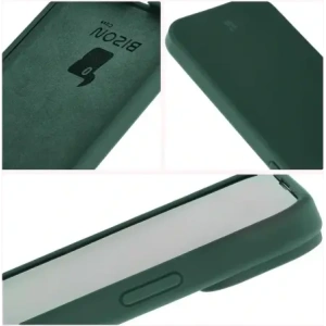 Kup Bizon Soft Case Apple iPhone 15 Plus sötétzöld - BIZ6021 - {ean13} - Sklep Home Screen