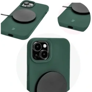 Kup Bizon Soft Case Apple iPhone 15 Plus sötétzöld - BIZ6021 - {ean13} - Sklep Home Screen