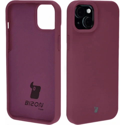 Kup Bizon Soft Case Apple iPhone 15 Plus dunkel lila - BIZ6022 - {ean13} - Sklep Home Screen