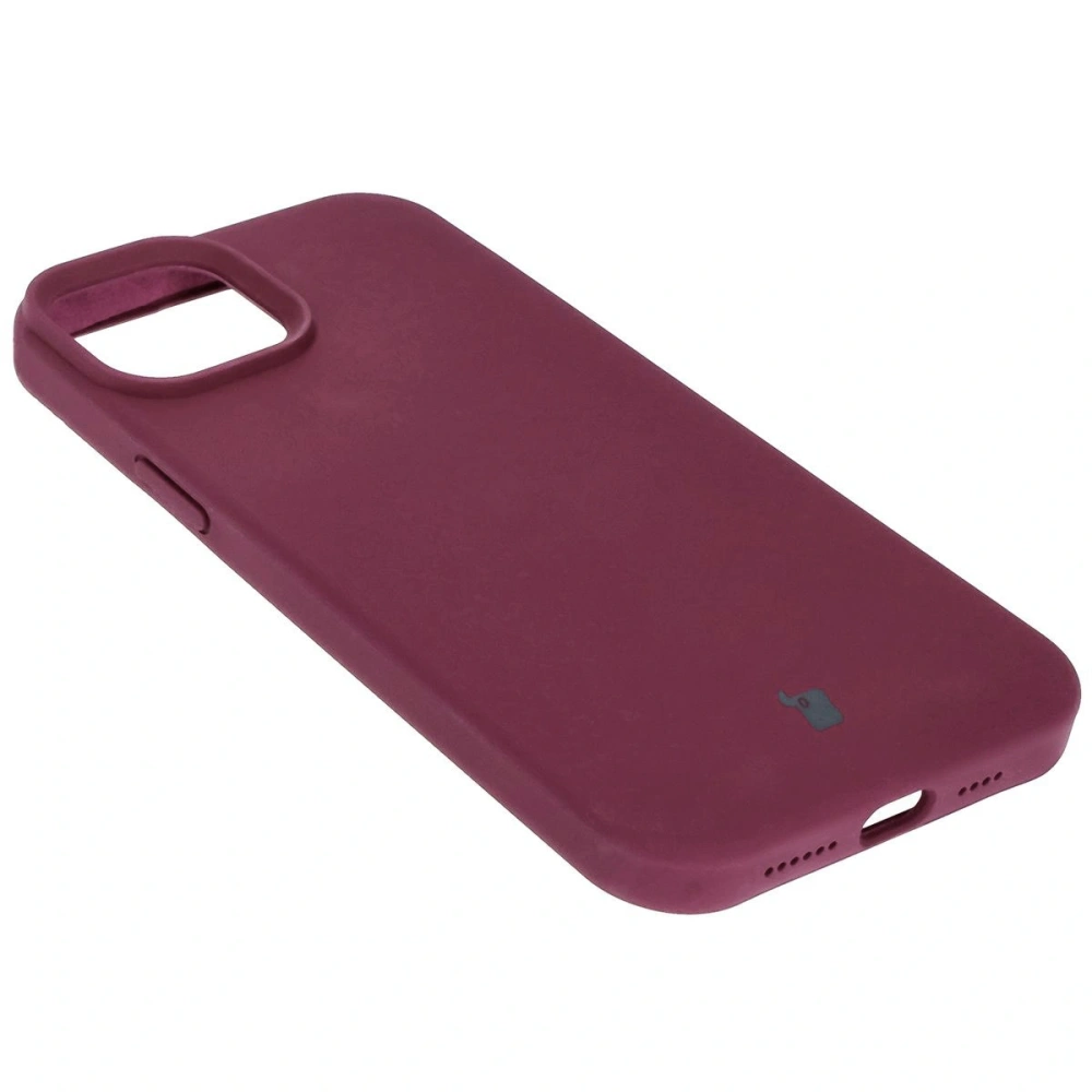 Silikonowe etui Bizon Soft Case do Apple iPhone 15 Plus ciemnofioletowe