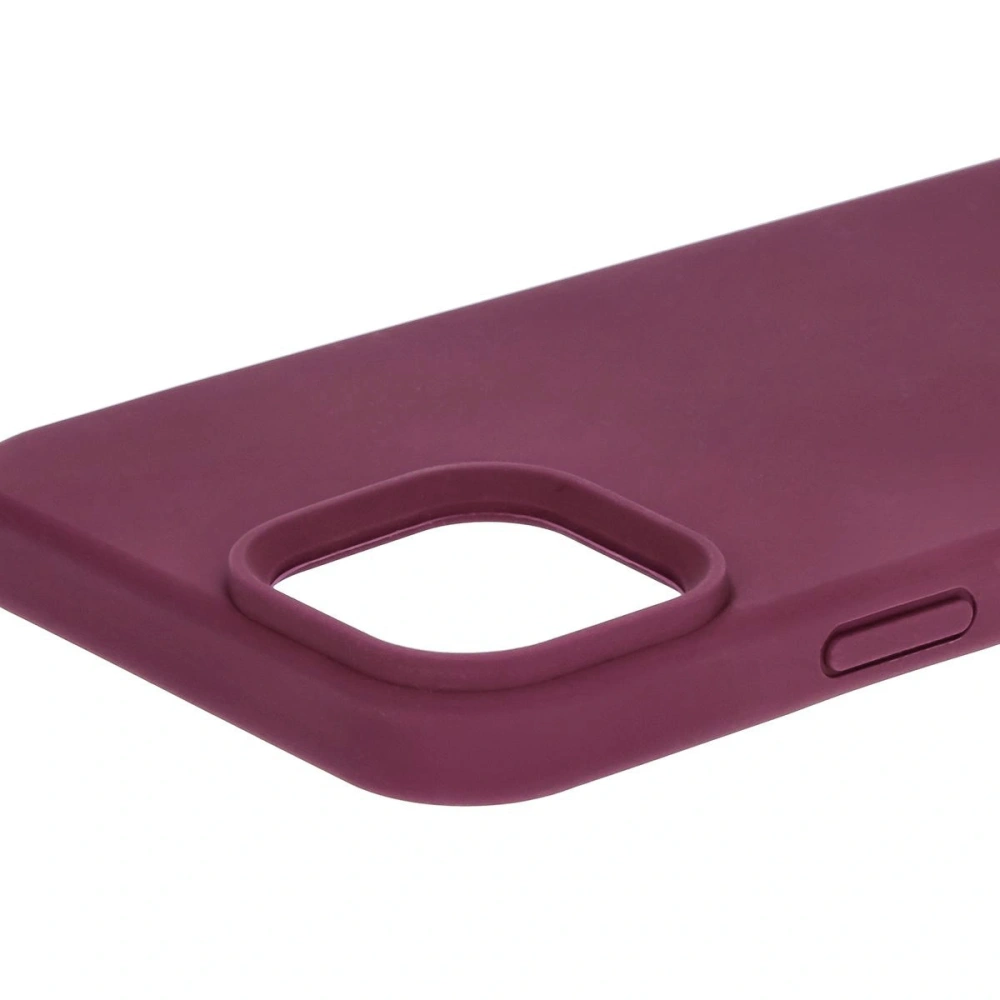 Silikonowe etui Bizon Soft Case do Apple iPhone 15 Plus ciemnofioletowe