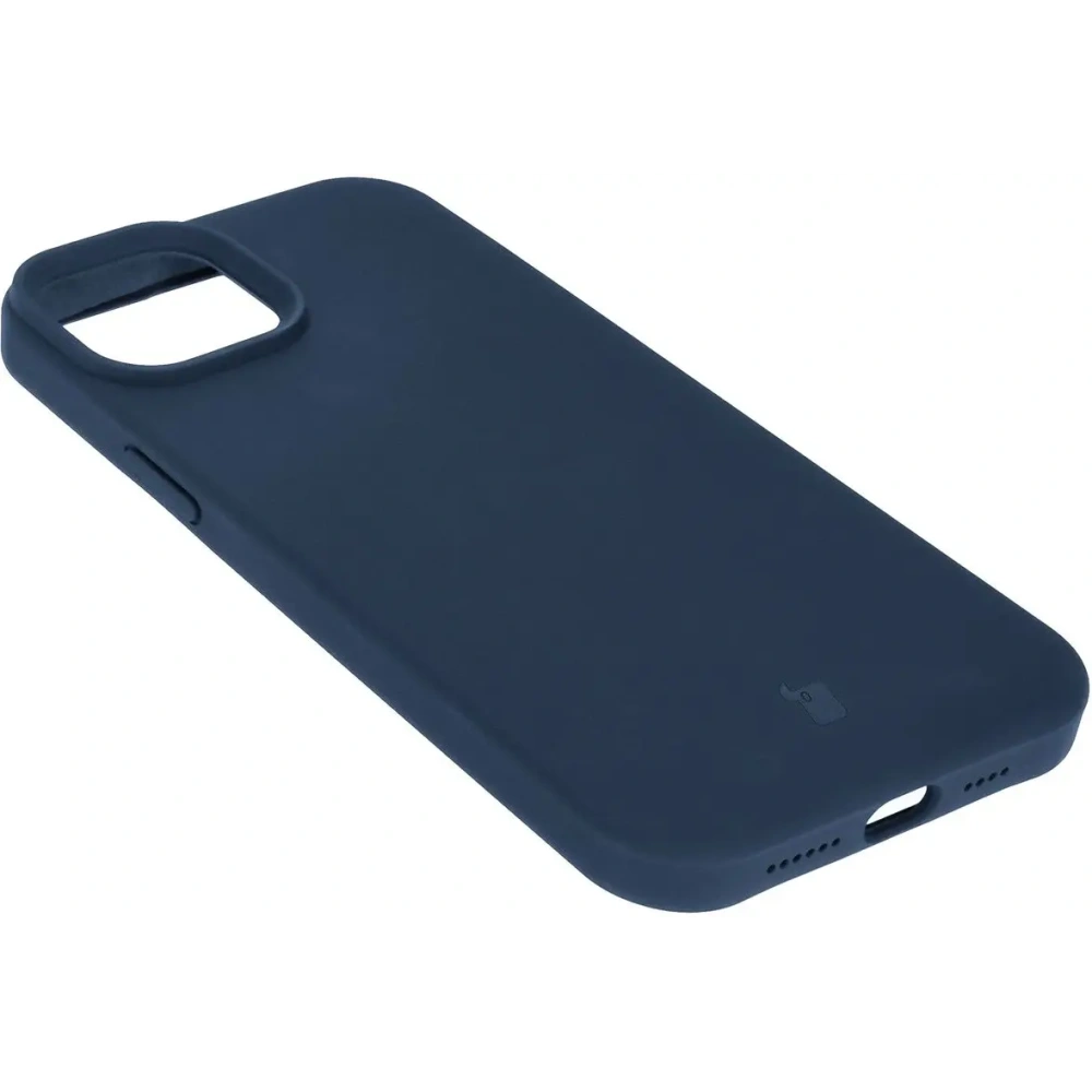 Silikonowe etui Bizon Soft Case do Apple iPhone 15 Plus ciemnoniebieskie