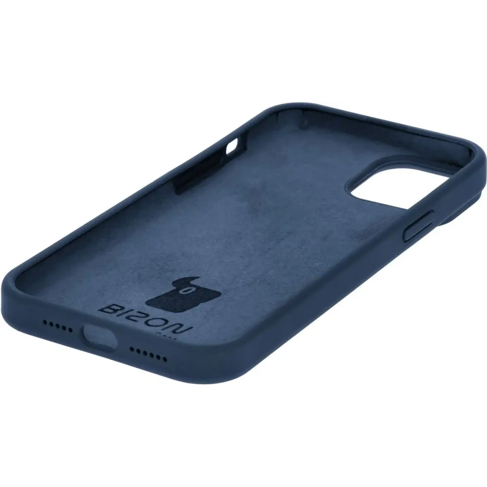 Silikonowe etui Bizon Soft Case do Apple iPhone 15 Plus ciemnoniebieskie