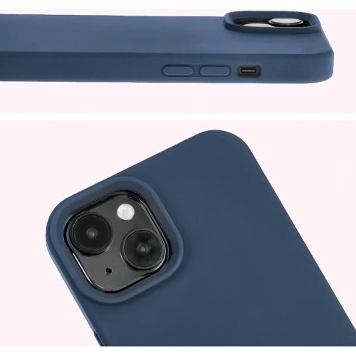 Kup Bizon Soft Case Apple iPhone 15 Plus sötétkék - BIZ6023 - {ean13} - Sklep Home Screen