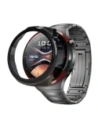 Bizon Case+Glass Uhr Huawei Uhr 4 Pro Space Edition schwarz