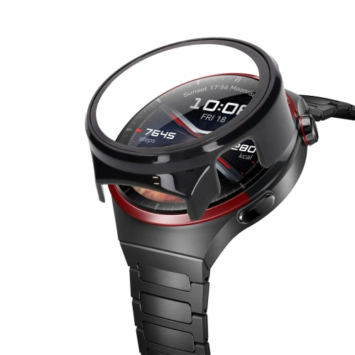 Kup Bizon Case+Glass Óra Huawei Watch 4 Pro Space Edition fekete - BIZ6024 - {ean13} - Sklep Home Screen