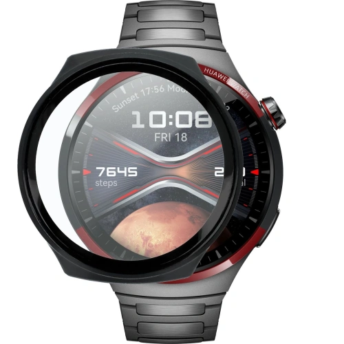 Kup Bizon Case+Glass Óra Huawei Watch 4 Pro Space Edition fekete - BIZ6024 - {ean13} - Sklep Home Screen