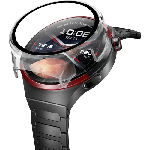 Kup Bizon Case+Glass Uhr Huawei Uhr 4 Pro Space Edition klar - BIZ6025 - {ean13} - Sklep Home Screen
