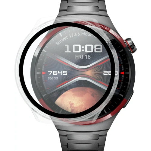 Kup Bizon Case+Glass Uhr Huawei Uhr 4 Pro Space Edition klar - BIZ6025 - {ean13} - Sklep Home Screen