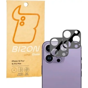 Kup Sklo na aparát Bizon Glass Lens do Apple iPhone 16 Pro / 16 Pro Max [2 PACK] - BIZ6026 - {ean13} - Sklep Home Screen