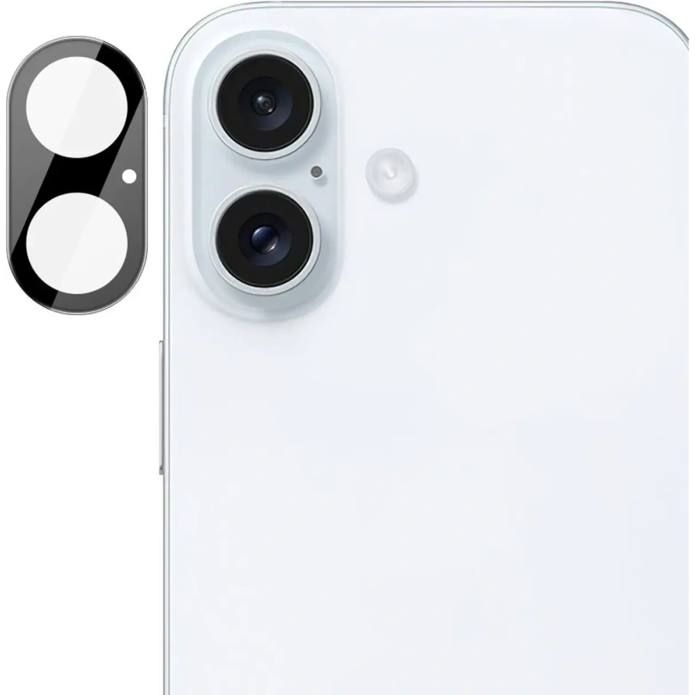 Szkło na aparat Bizon Glass Lens do Apple iPhone 16 / 16 Plus [2 PACK]