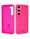 Silikonové pouzdro Bizon Soft Case pro Samsung Galaxy S23 neonově růžové