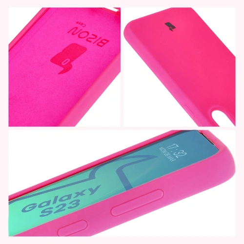Buy Bizon Soft Case Samsung Galaxy S23 neon pink - BIZ5819 - {ean13} - Home Screen Store Europe