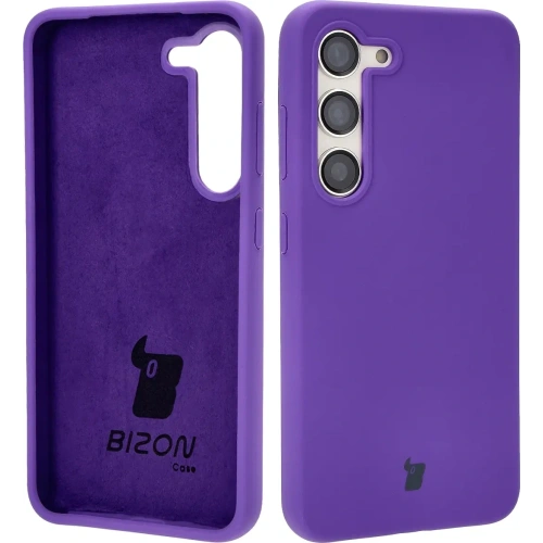 Kup Silikonowe etui Bizon Soft Case do Samsung Galaxy S23 fioletowe - BIZ5820 - {ean13} - Sklep Home Screen