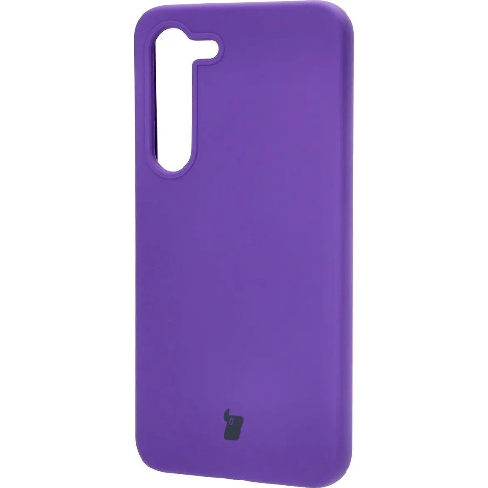 Silikonowe etui Bizon Soft Case do Samsung Galaxy S23 fioletowe