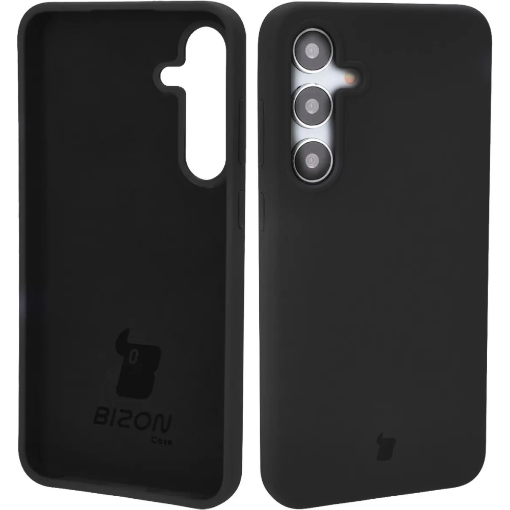 Silikonowe etui Bizon Soft Case do Samsung Galaxy S24 Plus czarne