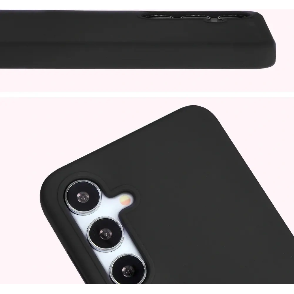 Silikonowe etui Bizon Soft Case do Samsung Galaxy S24 Plus czarne