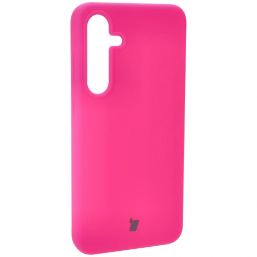 Kup Silikonowe etui Bizon Soft Case do Samsung Galaxy S24 Plus neonowo-różowe - BIZ6031 - {ean13} - Sklep Home Screen