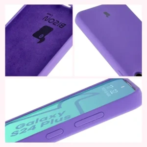 Kup Silikonowe etui Bizon Soft Case do Samsung Galaxy S24 Plus fioletowe - BIZ5823 - {ean13} - Sklep Home Screen