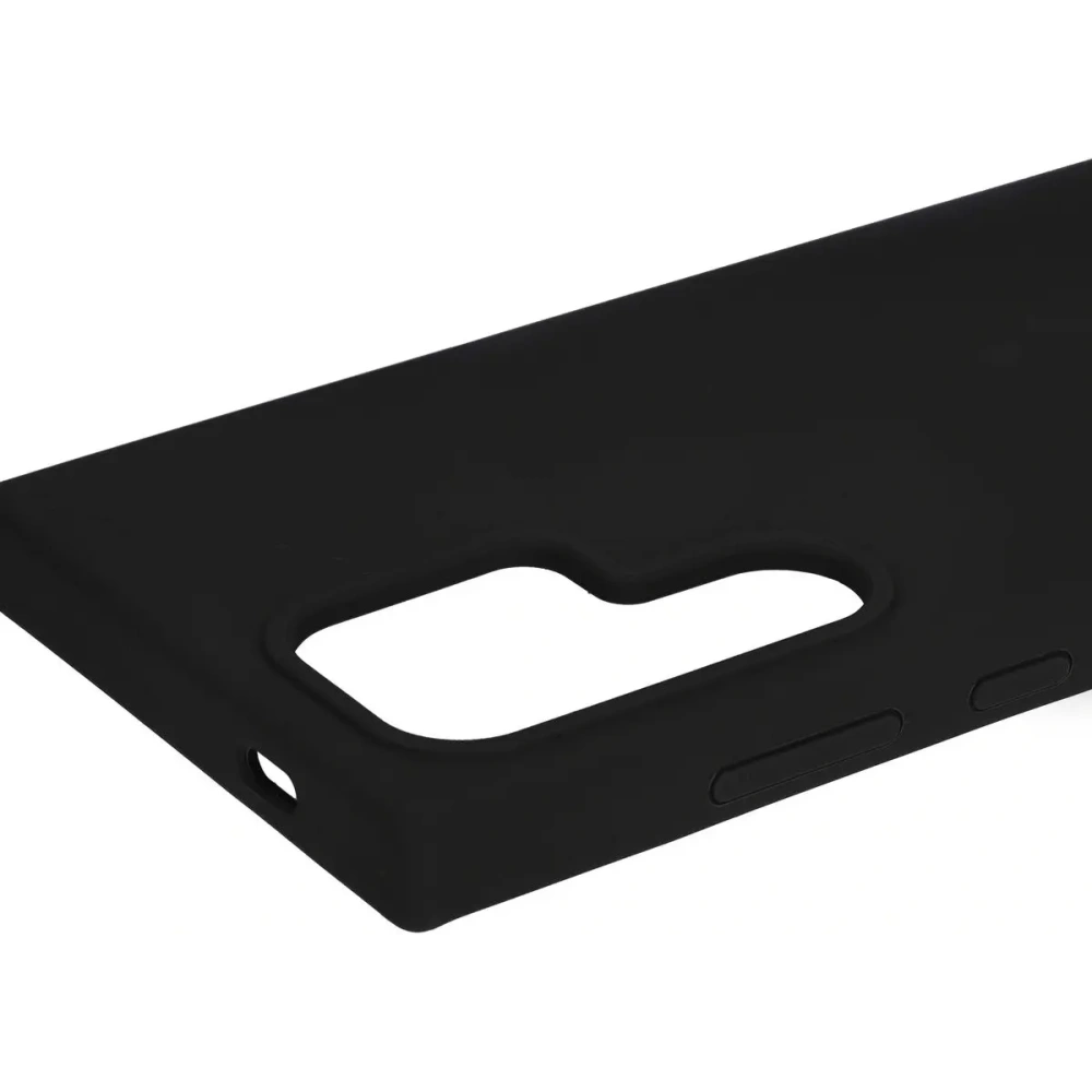 Silikonowe etui Bizon Soft Case do Samsung Galaxy S24 Ultra czarne