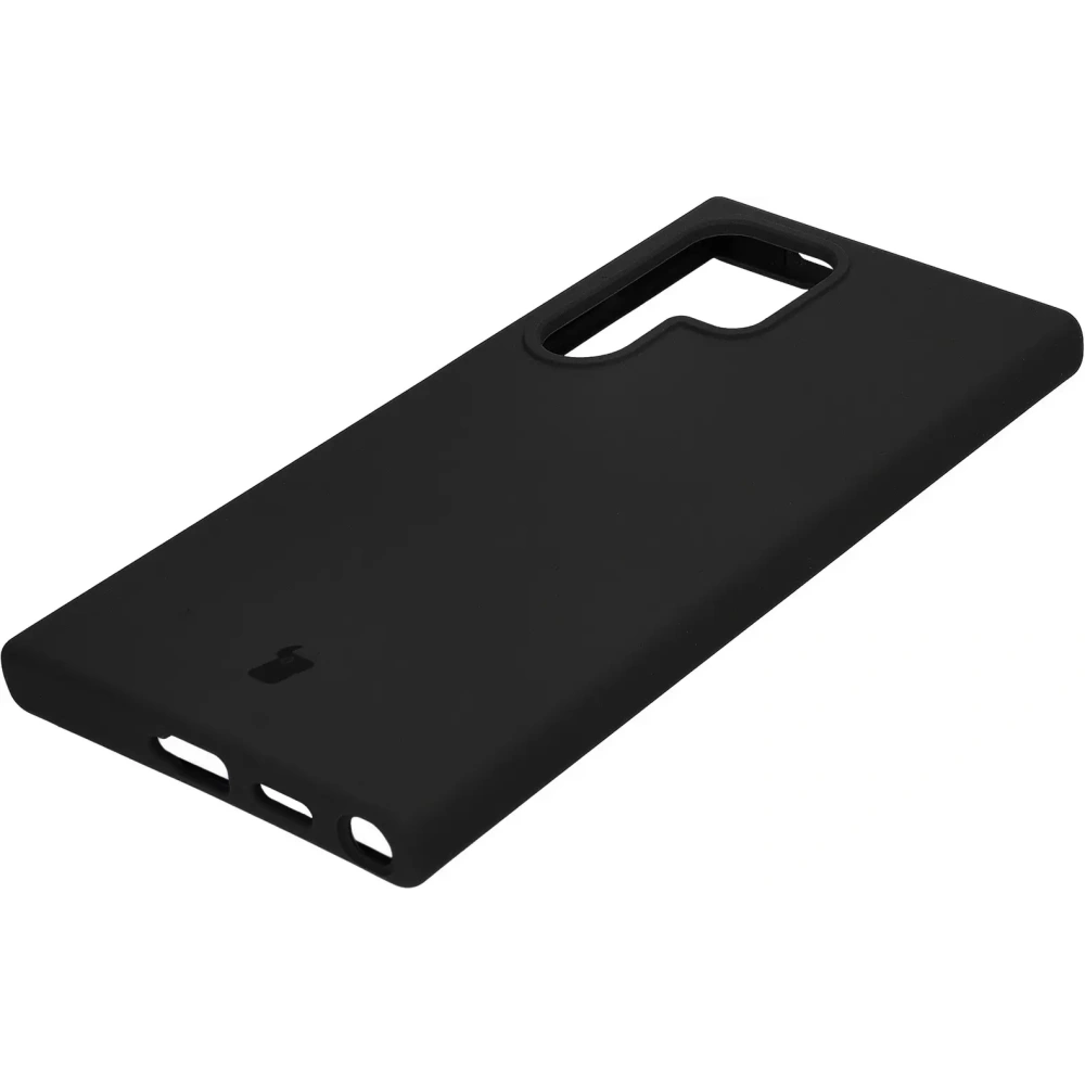 Silikonowe etui Bizon Soft Case do Samsung Galaxy S24 Ultra czarne