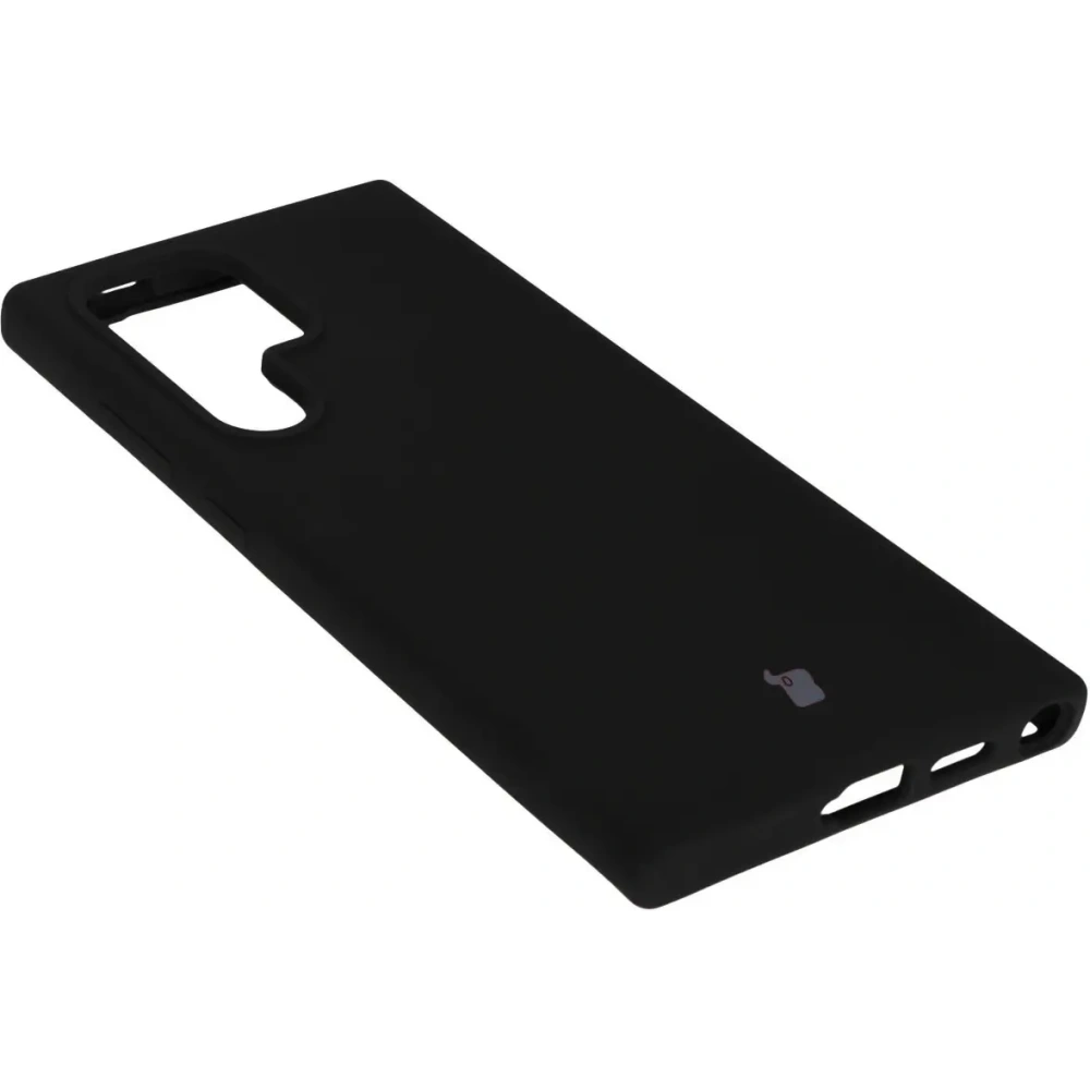 Silikonowe etui Bizon Soft Case do Samsung Galaxy S24 Ultra czarne