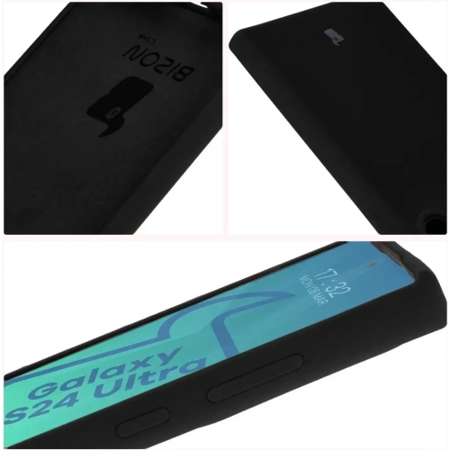Buy Bizon Soft Case Samsung Galaxy S24 Ultra black - BIZ5825 - {ean13} - Home Screen Store Europe
