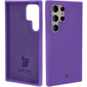 Kup Bison Soft Case Silikonhülle für Samsung Galaxy S24 Ultra lila - BIZ5826 - {ean13} - Sklep Home Screen