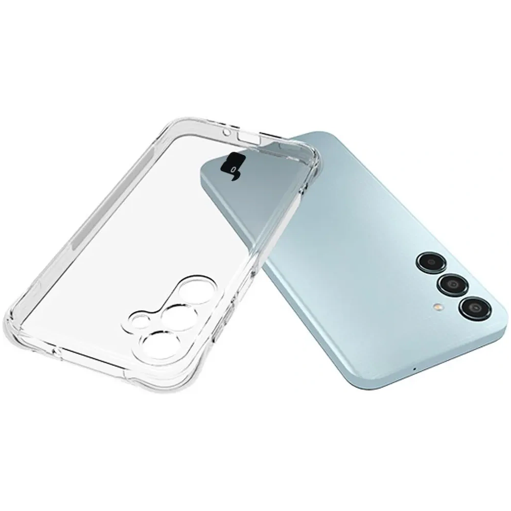 Elastyczne etui Bizon Case Salpa do Samsung Galaxy M35 5G przezroczyste