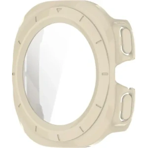 Kup Bizon Case+Glass Uhr Samsung Galaxy Watch Ultra 47 mm beige - BIZ6036 - {ean13} - Sklep Home Screen